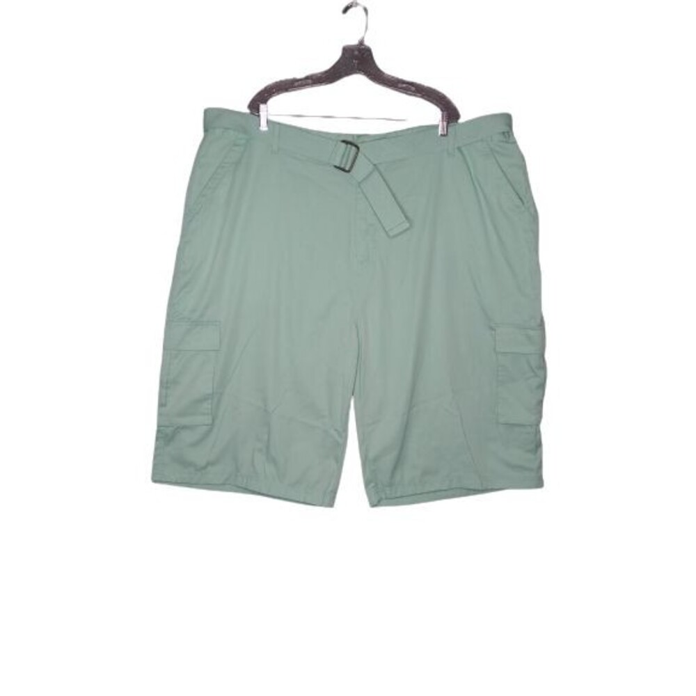 Brooklyn State Cargo Shorts Aqua Wide Leg With Belt Mens Size 50